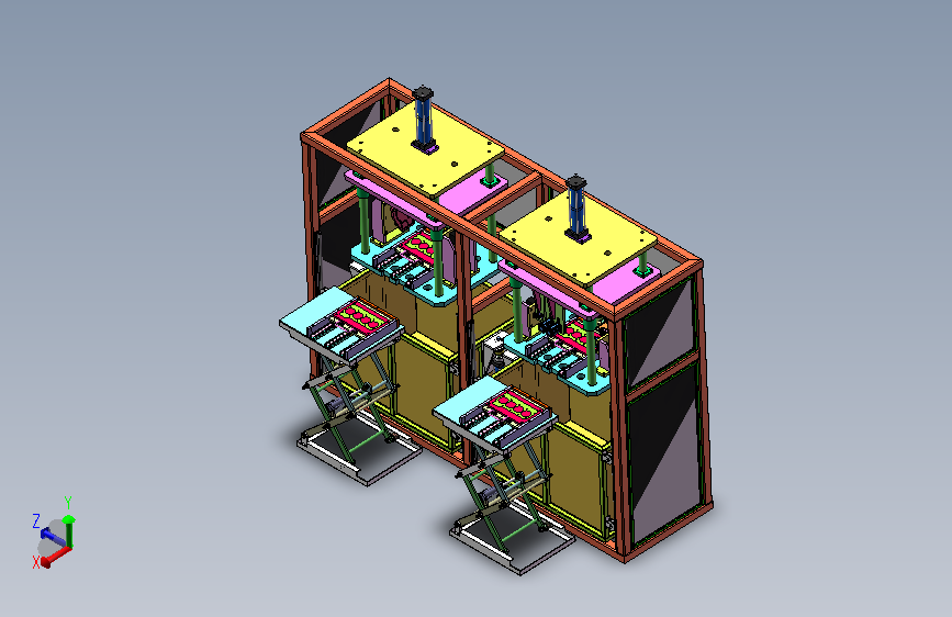 汽车发动机缸体气密性检测工装sw18可编辑