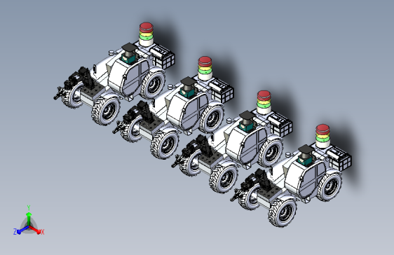 野外无人驾驶小车模拟