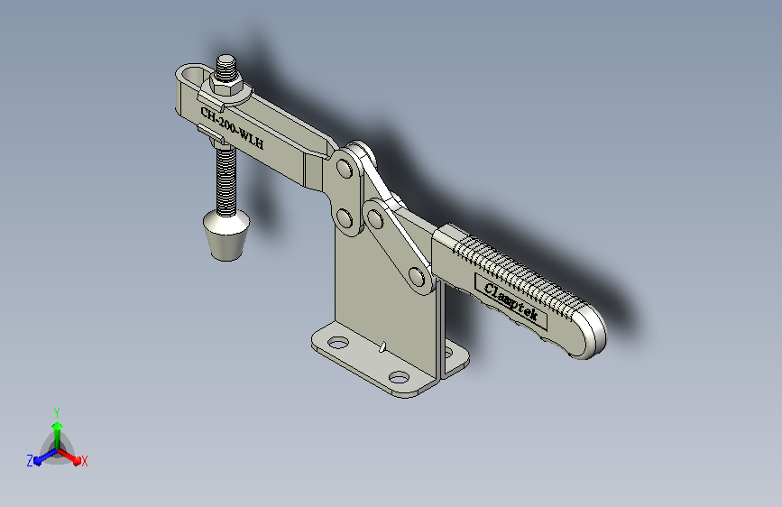 嘉刚夹钳CH-200-WLH.STEP