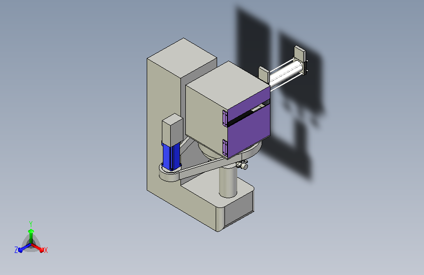 一种自动除屑的汽车轮毂磨削设备