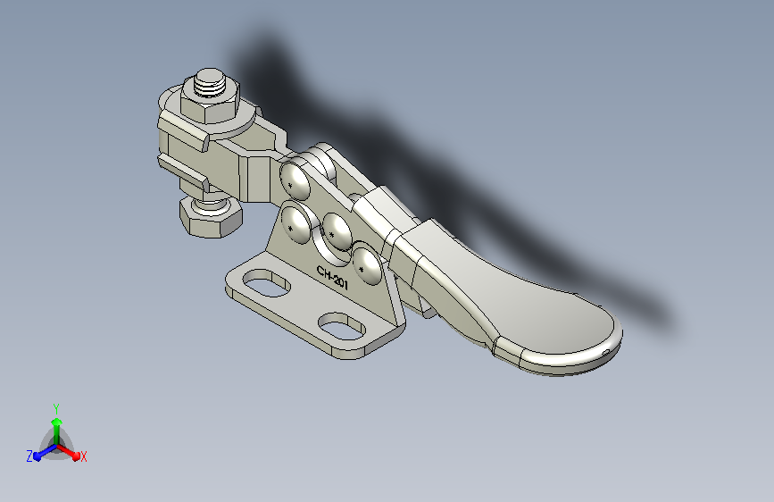 嘉刚夹钳CH-201.STEP