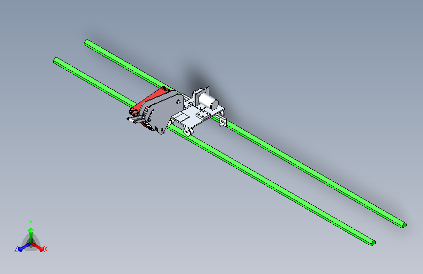 移动式砂带打磨机设计