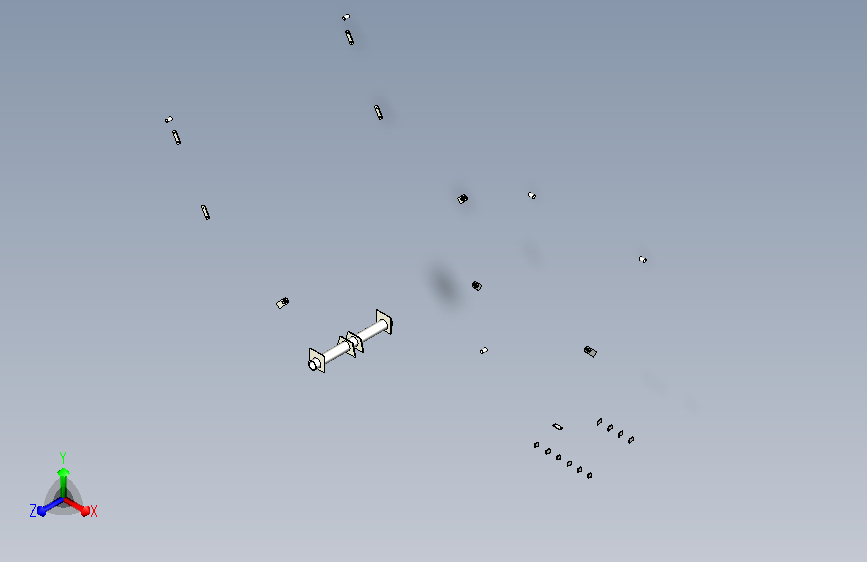 玉米收割机机架焊合