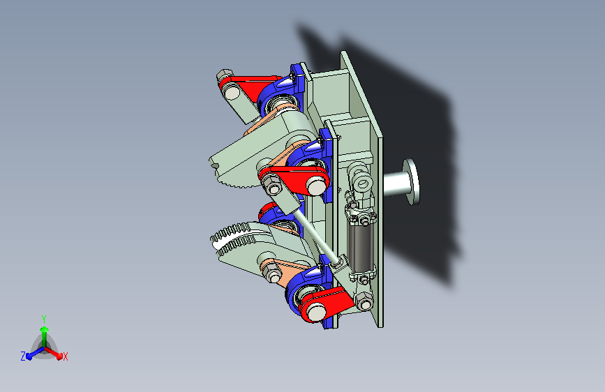 圆棒柔性关节抓手