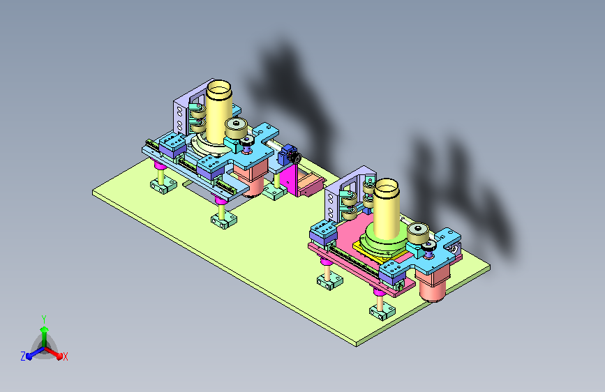 圆杯旋转设备设计