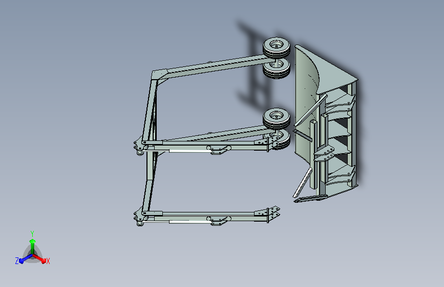 圆草捆捡拾设备