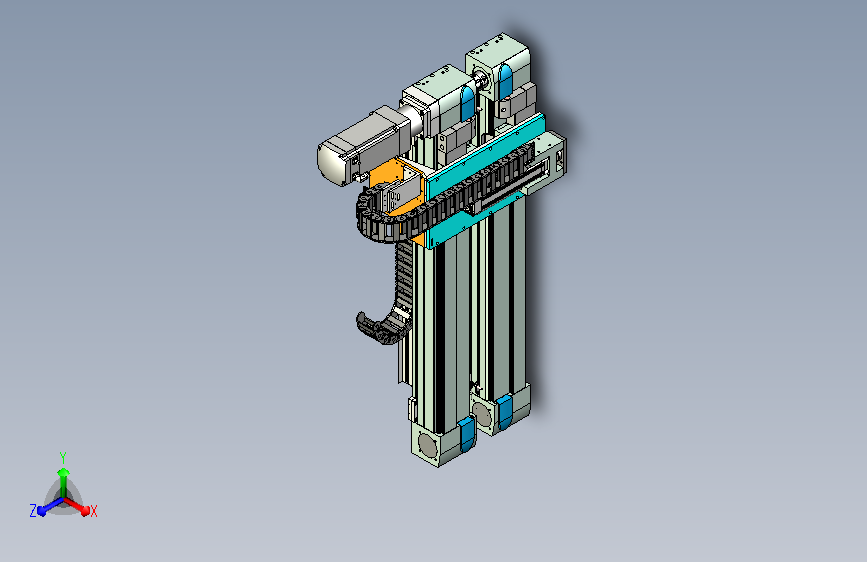 直线模组电缸组合
