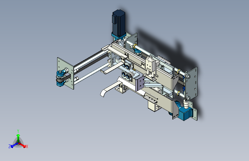纸箱折边机构设计