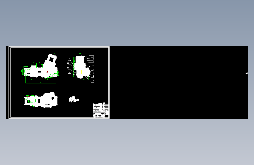 捷达轿车转向系统设计总装图