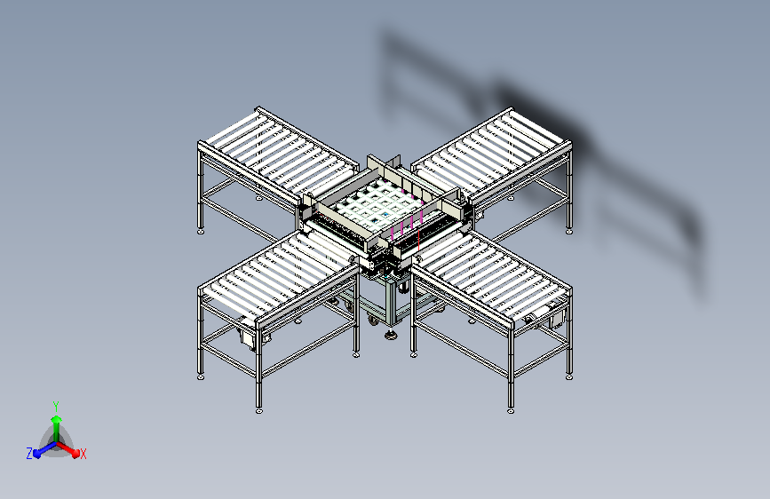 转向输送线设计