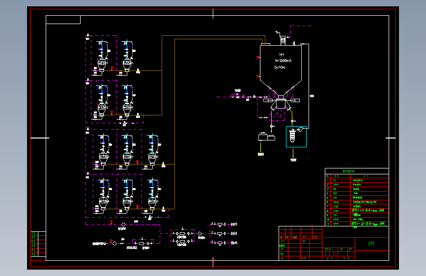 气力输送系统图