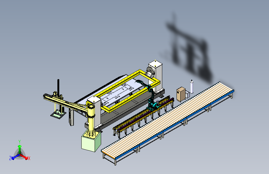 自动化焊接机械手工作站模拟