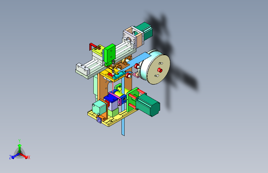 自动送胶纸机设计