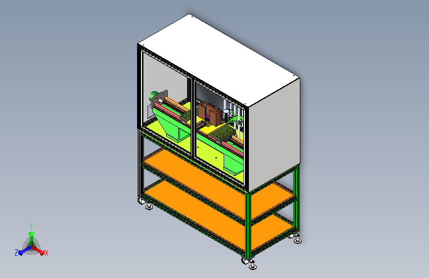 自动锁螺丝机模型图