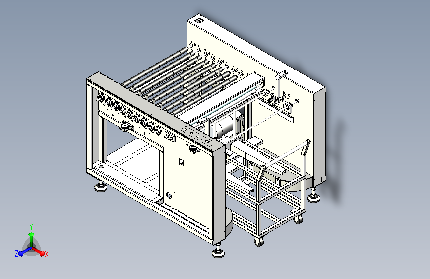 自动托盘式收板机