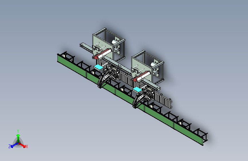 自动旋盖机设备与取料机械手组合