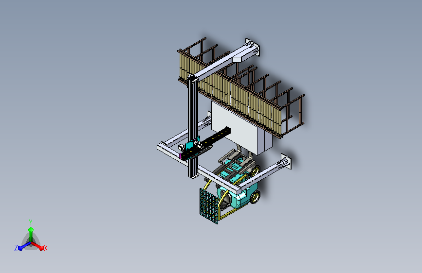 坐标机械手卸码垛
