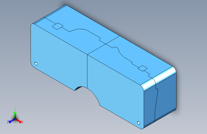 座椅配件塑料成型模具设计