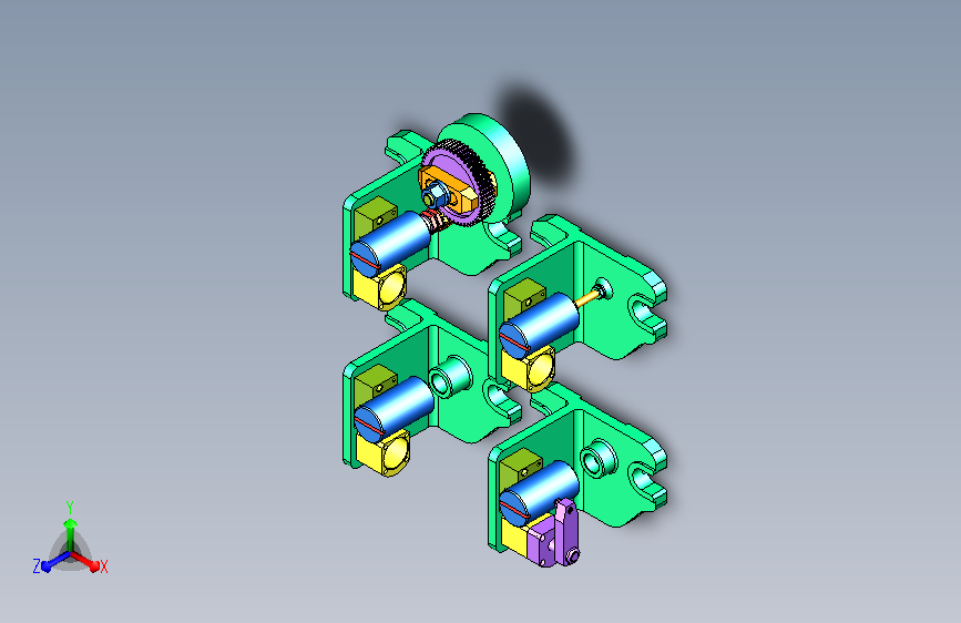 4款铣轴端槽及滚齿夹具