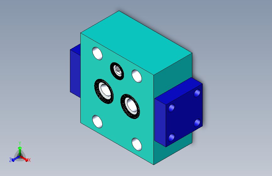 10通径液控单向阀