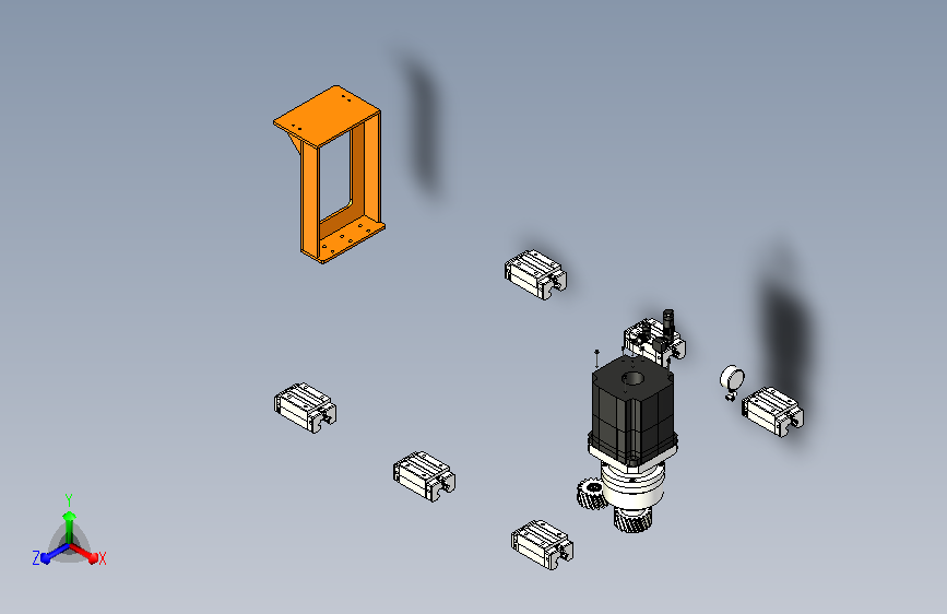 10米地轨+机器人
