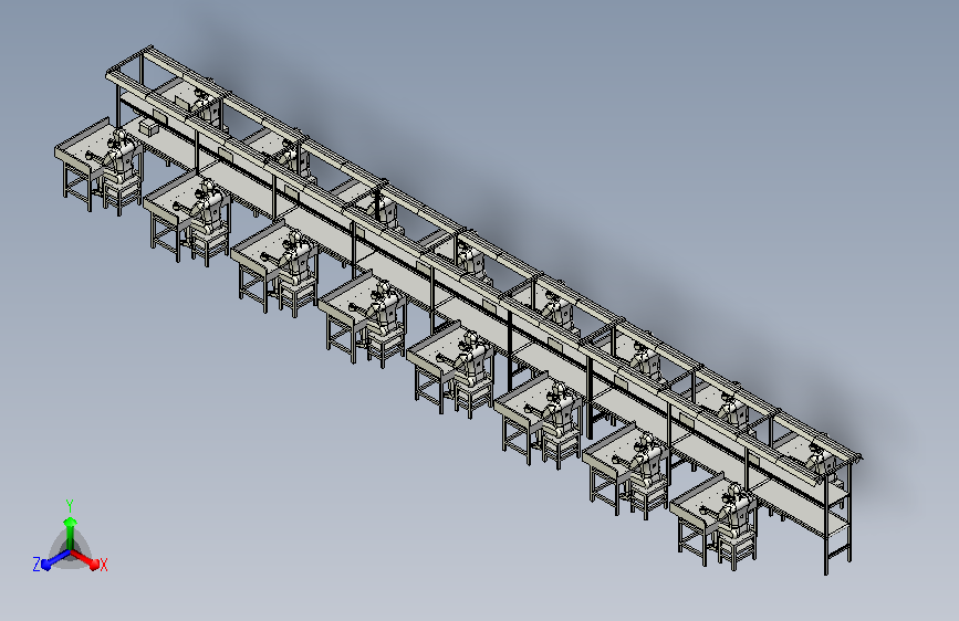 15米长电子装配线