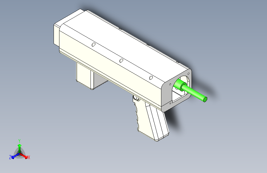 200W激光单轴清洗头