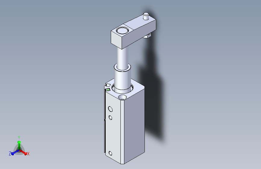 AIRTAC_QCKL20x20气缸模型