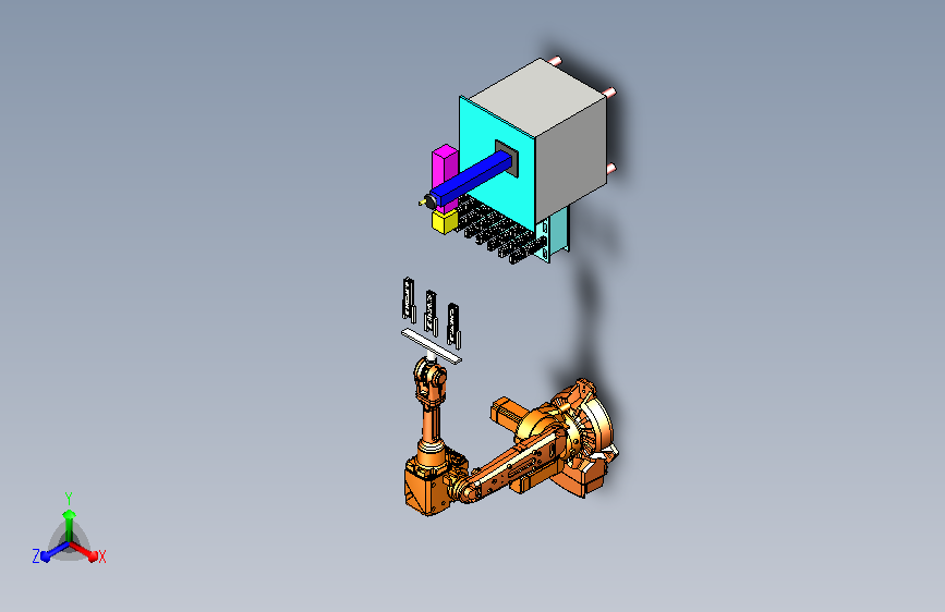 ABB机器人IRB2600_12-1650关节可运动激光自动化打标