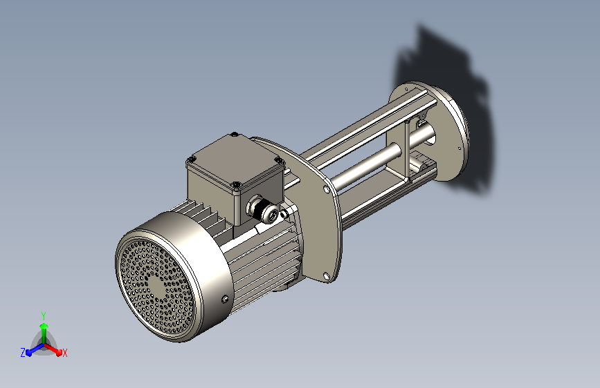 LDPB2-25-TP立式水泵三维模型