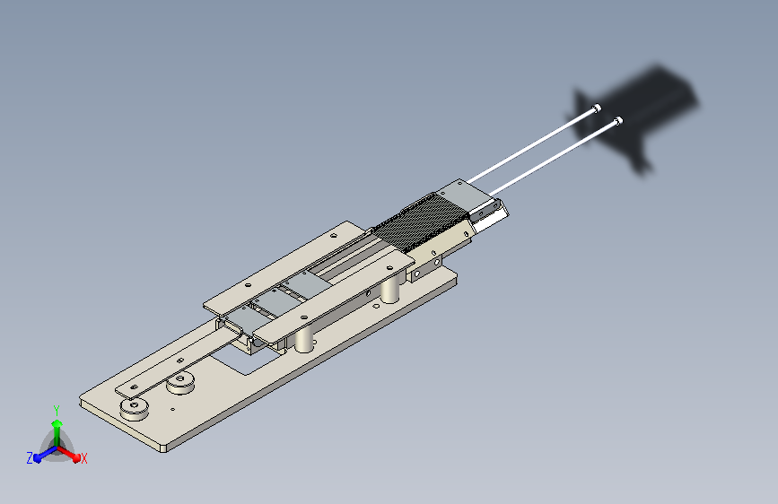 L形支架自动送料攻牙夹具
