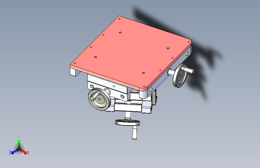 XY旋转调整机构
