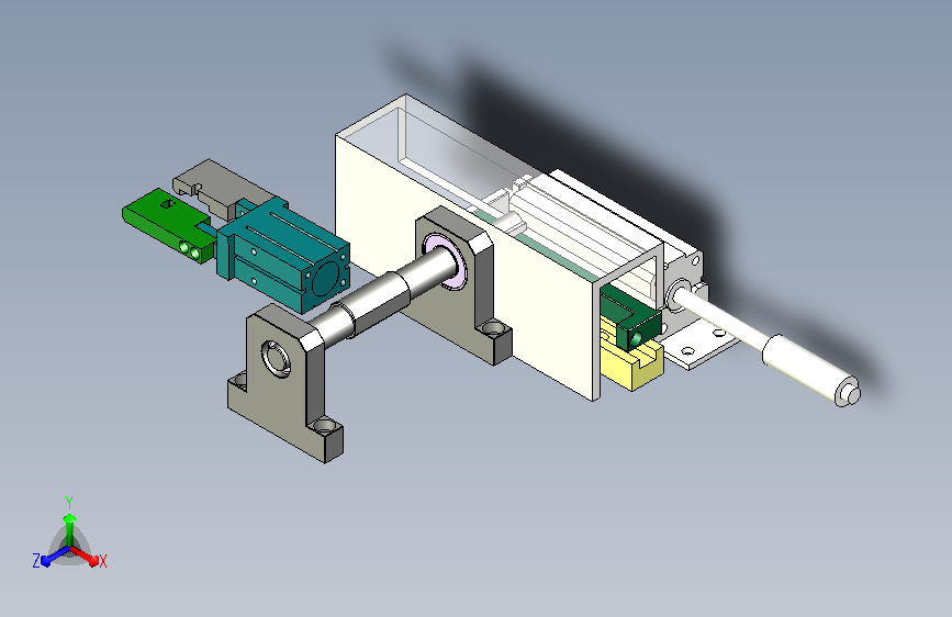 齿轮齿条翻转机构
