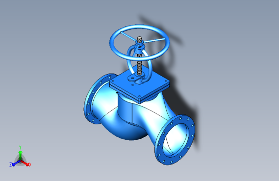 船用铸钢截止（止回）阀DN300-PN10