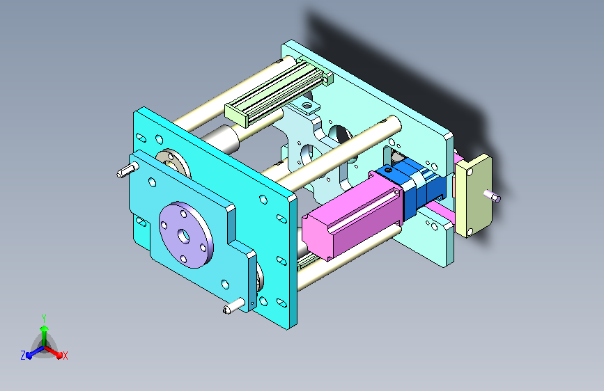 伺服旋转升降机构