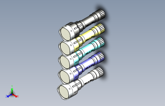 大头强光手电筒设计