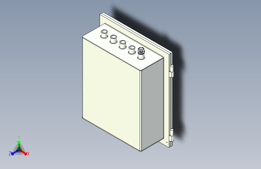 带可视窗的防爆箱