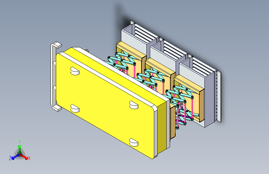 带举升功能的滚筒AGV小车模拟