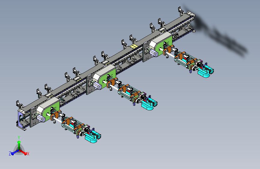 带有移动底座的多工位取料机构