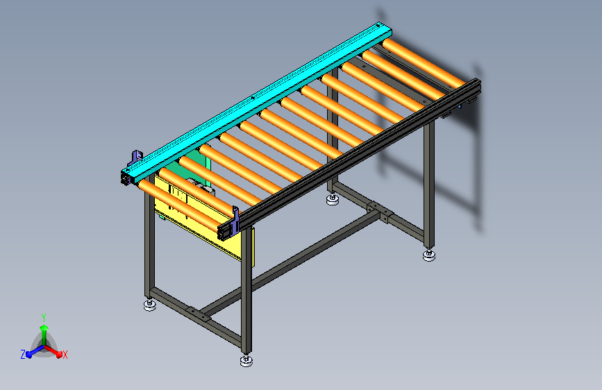 动力滚筒输送线