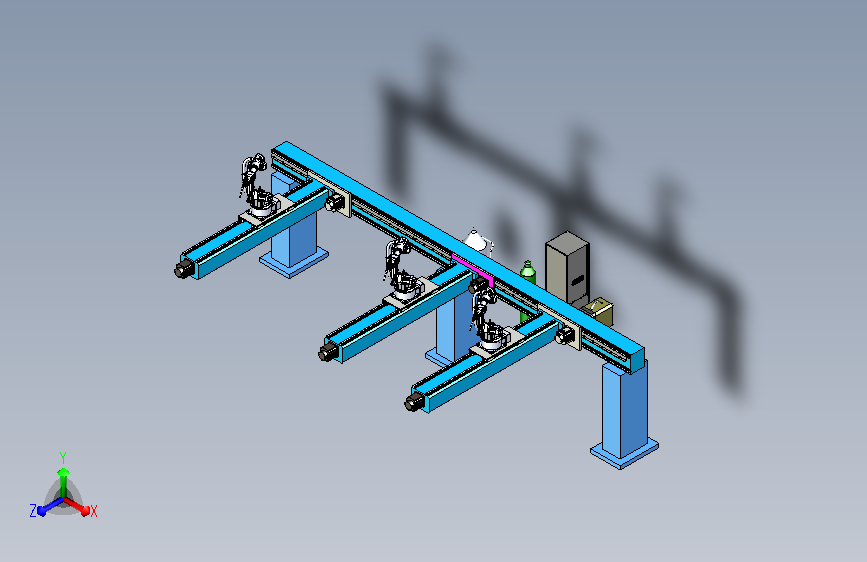 多工位桁架焊接机械手