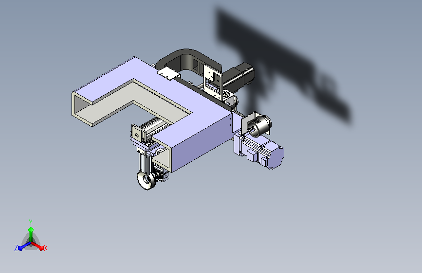 多轴移动的视觉扫描机构
