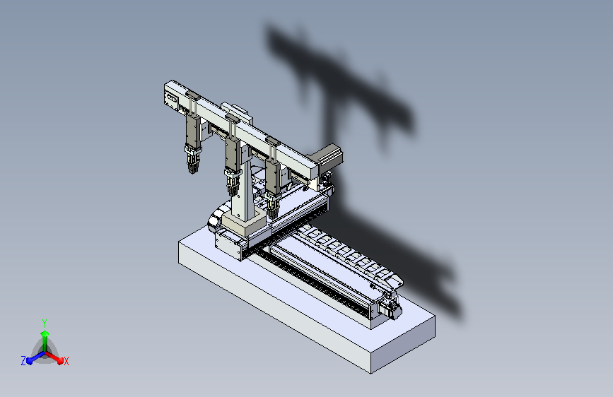 多轴移动的自动化搬运机构