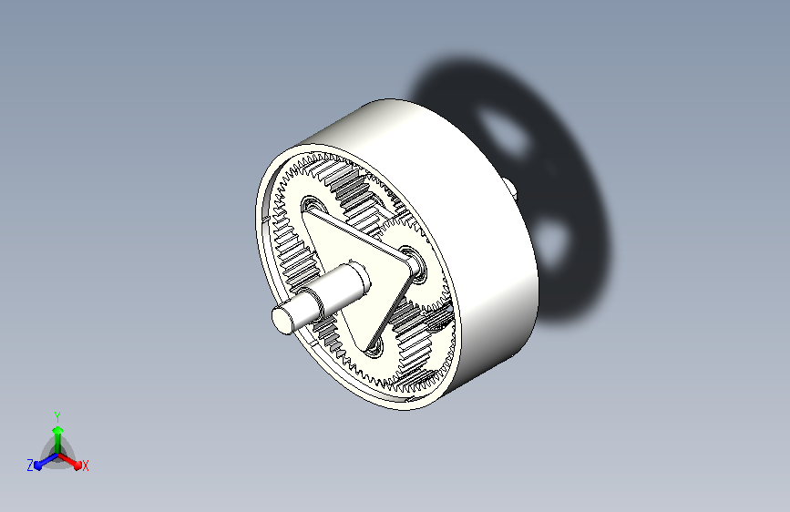 二级行星齿轮减速器