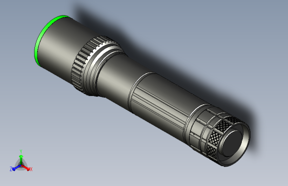 二五口径强光手电设计