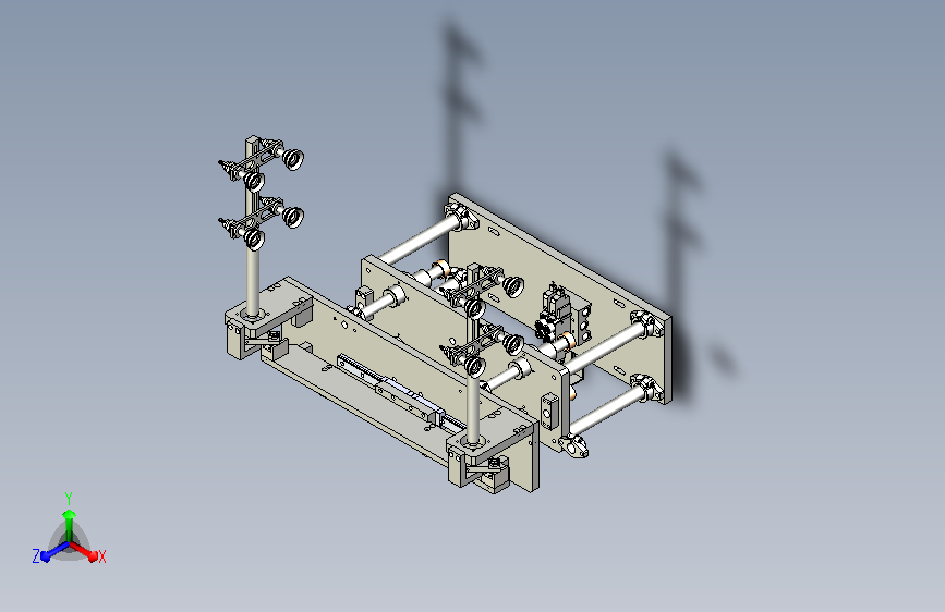 翻转吸料机构3D