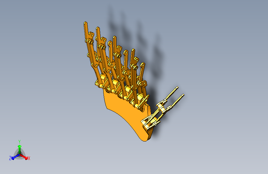 仿生机械手三维