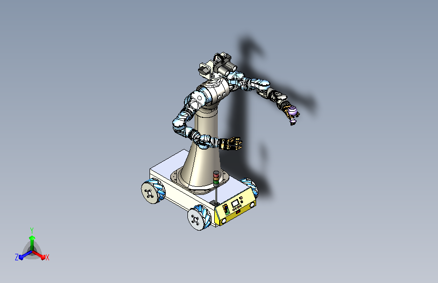 服务型仿生移动机器人