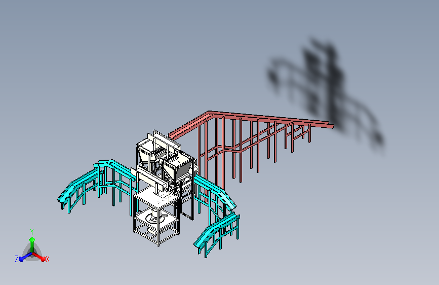 核桃自动筛皮生产线设计