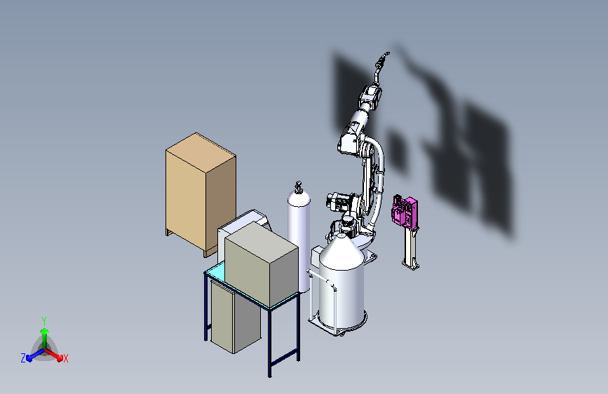 机械手自动化焊接机构